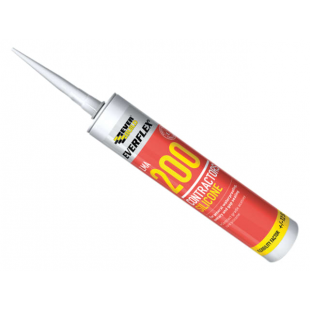 Everbuild Everflex&reg; LMA 200 Contractor's Silicone 295ml Brown